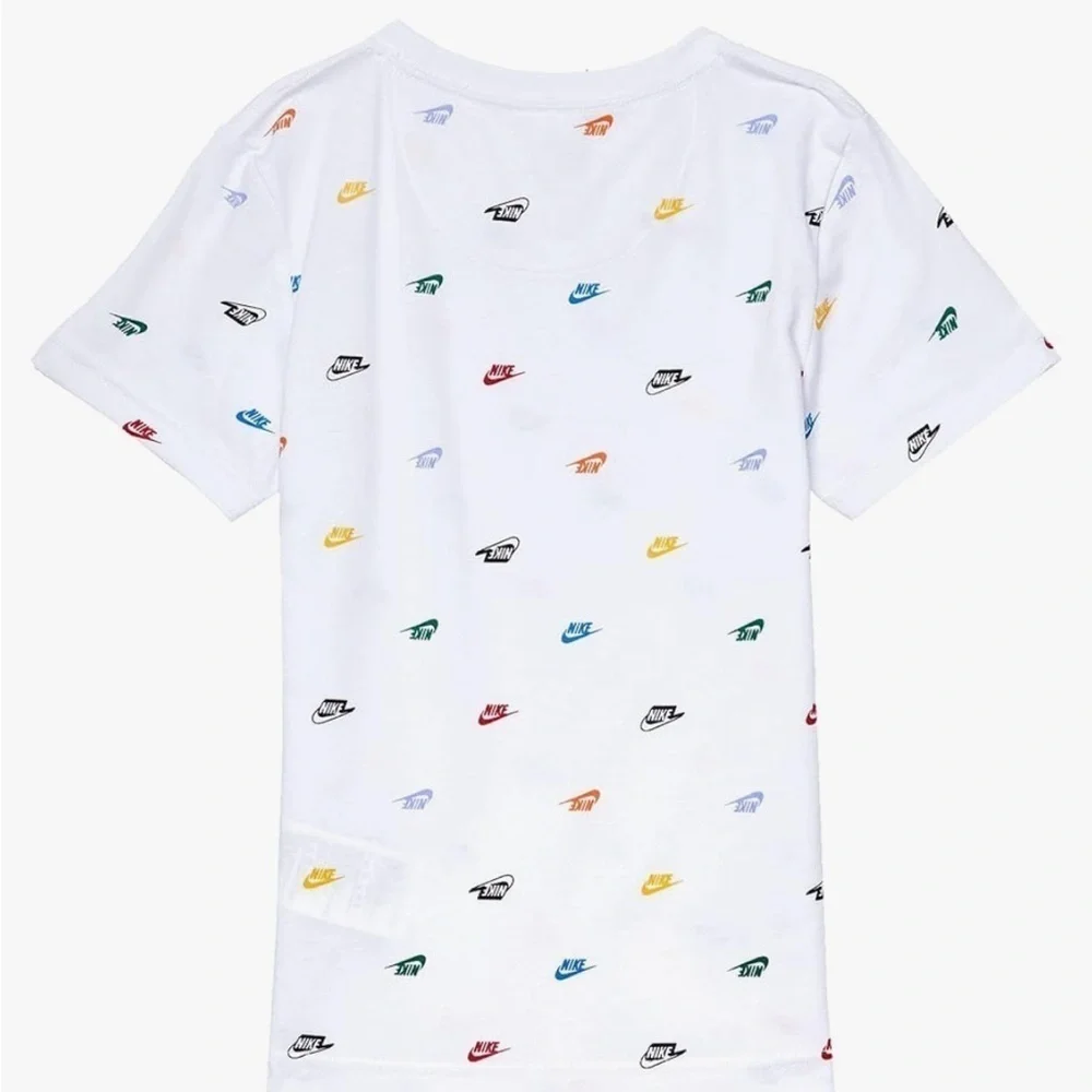 Nike girls 🔥🥰Futura Monogram All Over Print Tee girlsT-shirt Tee XL